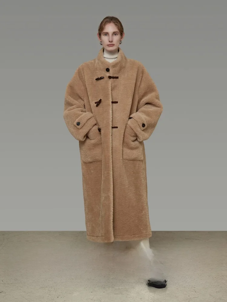 Женское зимнее пальто с воротником-стойкой и длинным мехом, коллекция 2025 года, в стиле Lazy Sle, из кожи и меха, с двойным слоем, верхняя одежда
Женское зимнее пальто с воротником-стойкой и длинным мехом, коллекция 2025 года, в стиле Lazy Sle, из кожи и меха, с двойным слоем, верхняя одежда