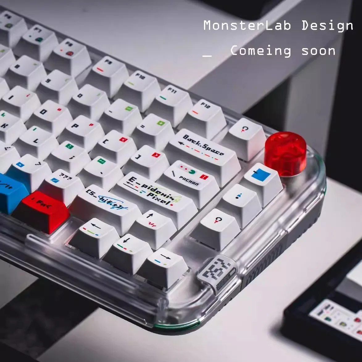 Popular pixel white 1.7 sublimation, original mechanical magnetic axis keycap KICK75 MADE68
Popular pixel white 1.7 sublimation, original mechanical magnetic axis keycap KICK75 MADE68