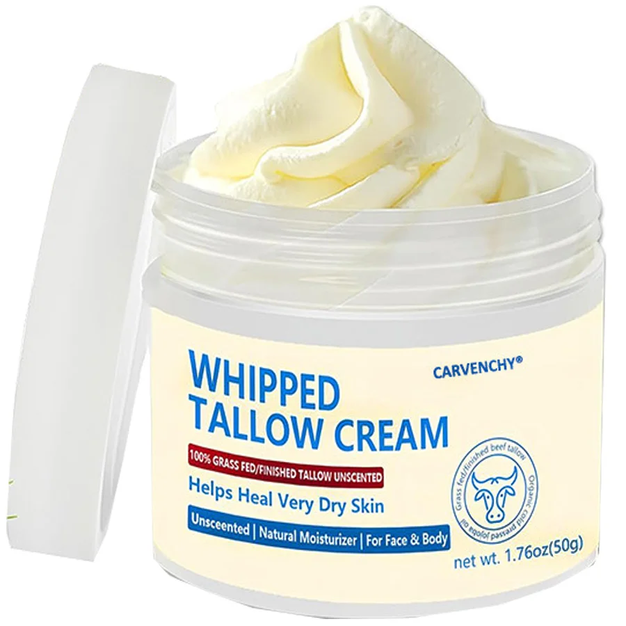 100% Grass Fed Beef Tallow Moisturizer Face Body Moisturizer Non Greasy Beef Tallow Face Cream For All SeasonSensitive Skin
100% Grass Fed Beef Tallow Moisturizer Face Body Moisturizer Non Greasy Beef Tallow Face Cream For All SeasonSensitive Skin