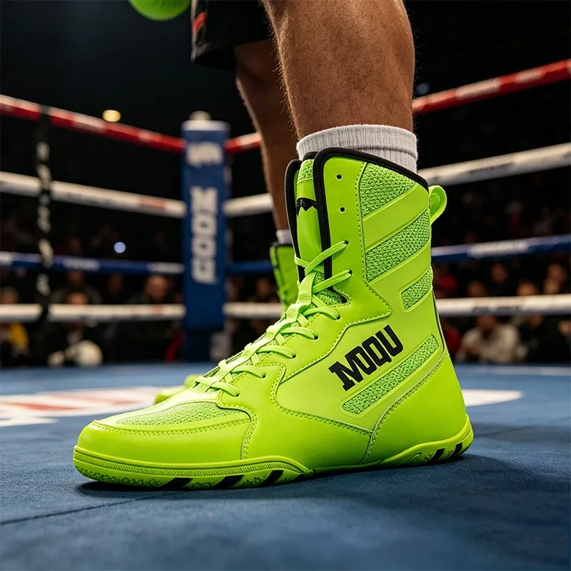 2026 Hot Sale Men Wrestling Sneakers Non-Slip Men Gym Training Shoe Top Quality Man Fighting Shoes High Top Boxing Shoes for Men
2026 Hot Sale Men Wrestling Sneakers Non-Slip Men Gym Training Shoe Top Quality Man Fighting Shoes High Top Boxing Shoes for Men