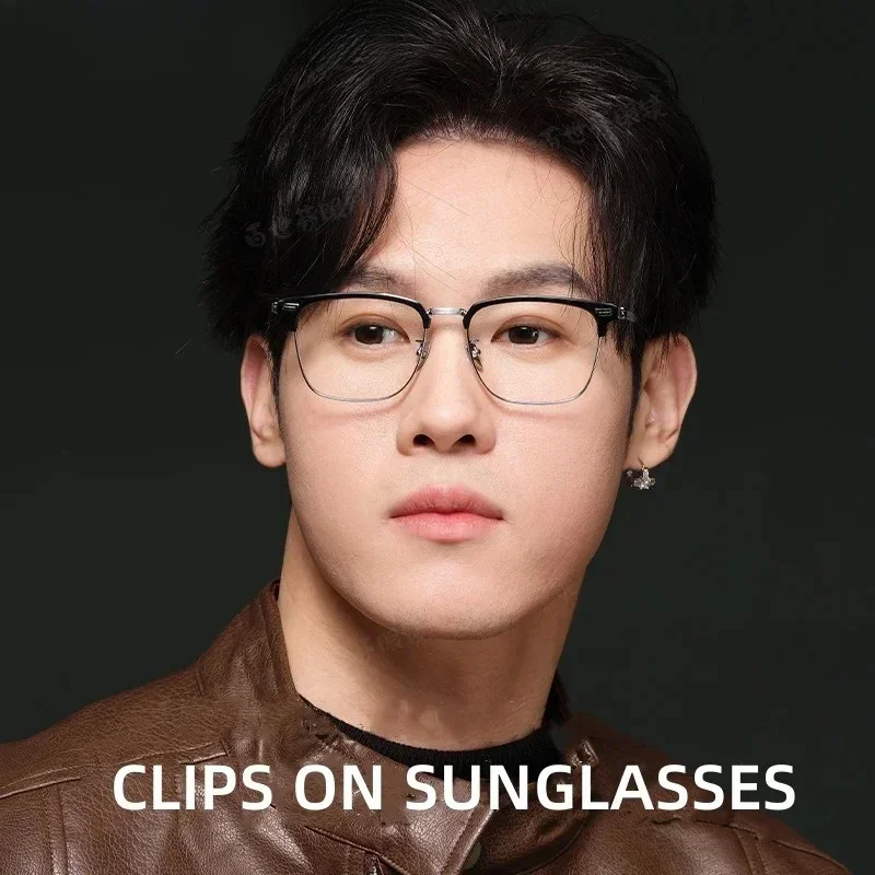 XUKA Driving Optical Eyewear Lens Magnetic Clip On Glasses Men Sunglasses Night and Day Time Layer Polarized Glasses Frame T
XUKA Driving Optical Eyewear Lens Magnetic Clip On Glasses Men Sunglasses Night and Day Time Layer Polarized Glasses Frame T