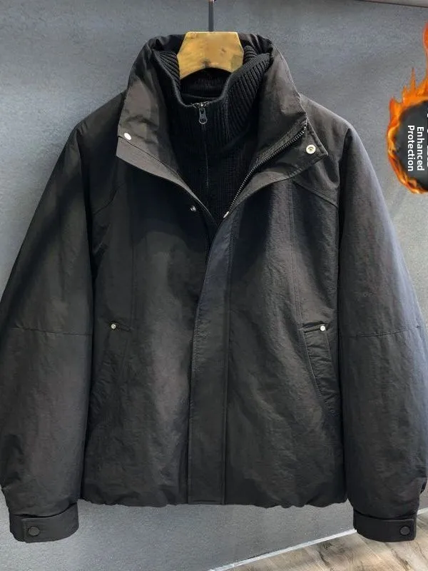 Casual Long Sve Cotton Jaet for Men Personali High Quali Polyester Fiber Stand Fit Winter Coat without Hat
Casual Long Sve Cotton Jaet for Men Personali High Quali Polyester Fiber Stand Fit Winter Coat without Hat