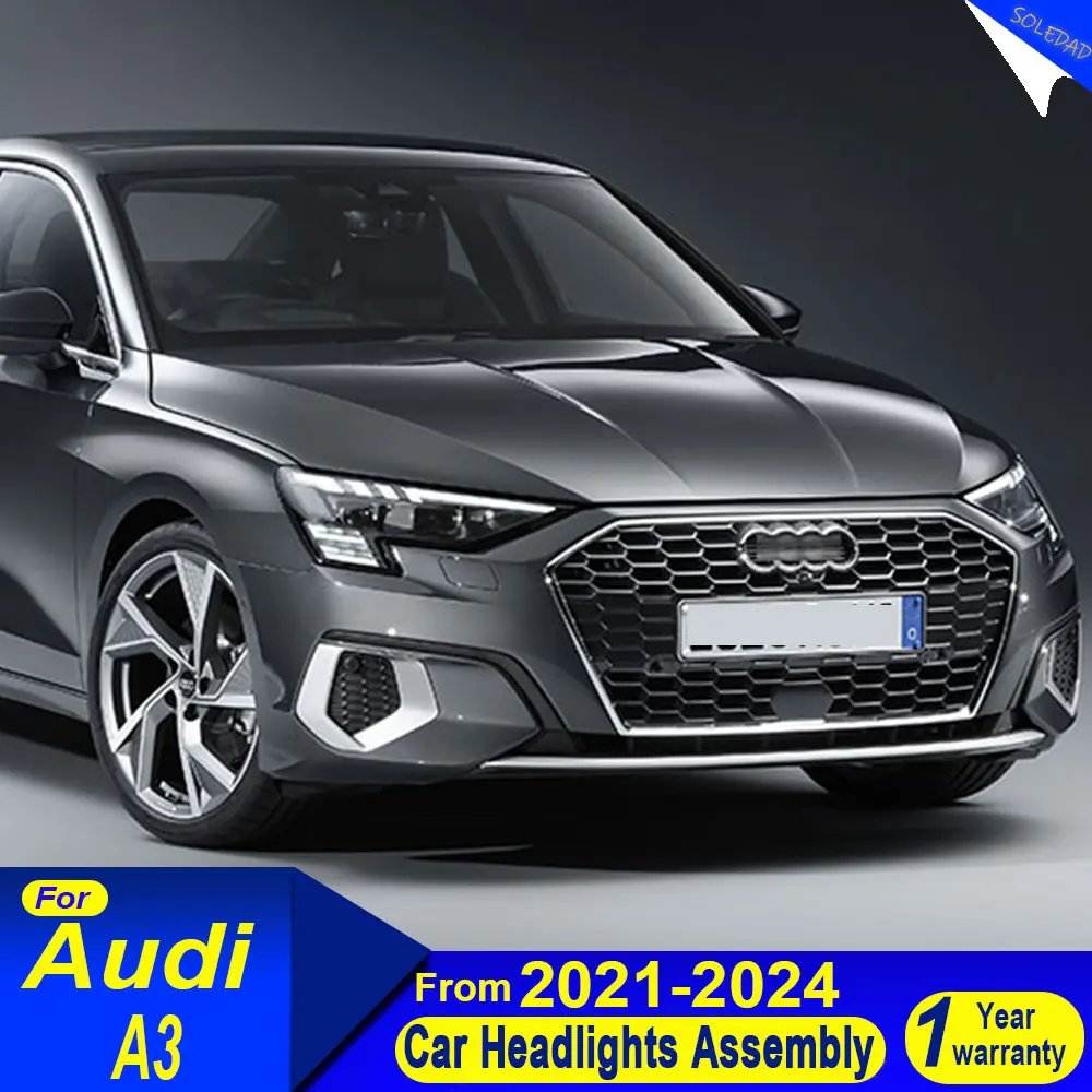 Car Led Headlights For Audi A3 Headlights 2021 2022 2023 2024 RS3 Accessories Upgrade Matrix Full Led Headlamp Assembly
Car Led Headlights For Audi A3 Headlights 2021 2022 2023 2024 RS3 Accessories Upgrade Matrix Full Led Headlamp Assembly