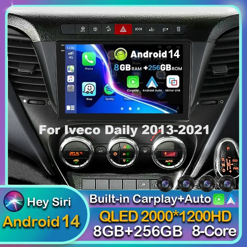 Android 14 Carplay Auto для Iveco Daily 2013-2018 2019 2020 2021 Автомобильный радиоприемник Мультимедийный плеер Стерео Wi-Fi +
Android 14 Carplay Auto для Iveco Daily 2013-2018 2019 2020 2021 Автомобильный радиоприемник Мультимедийный плеер Стерео Wi-Fi +