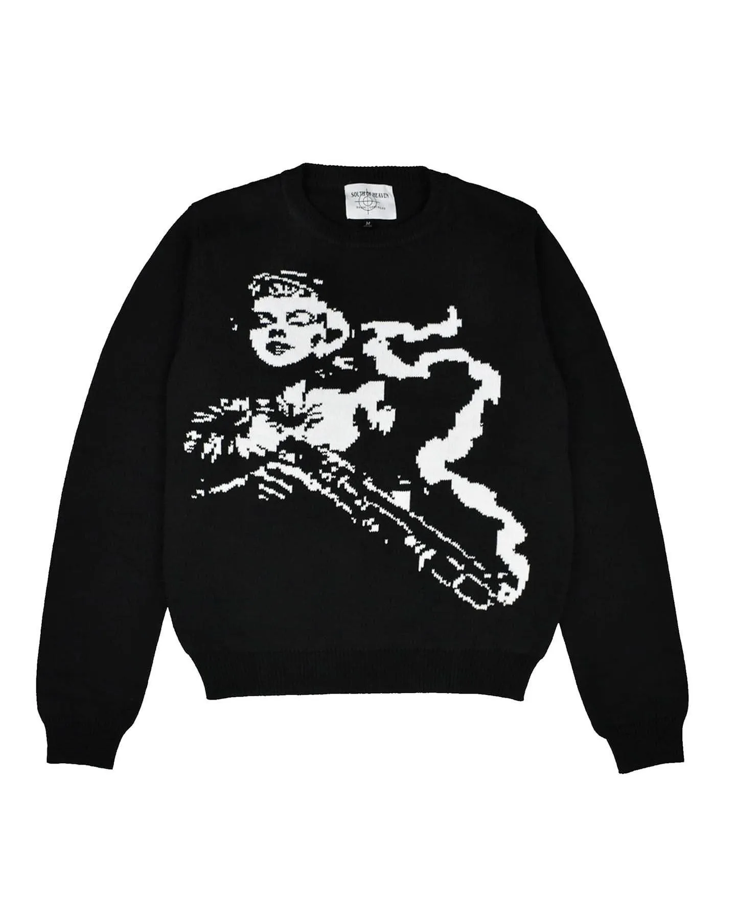 Winter and Autumn Black Cartoon Pattern Casual Sweater Knitted Cool and Stylish Hoodie
Winter and Autumn Black Cartoon Pattern Casual Sweater Knitted Cool and Stylish Hoodie