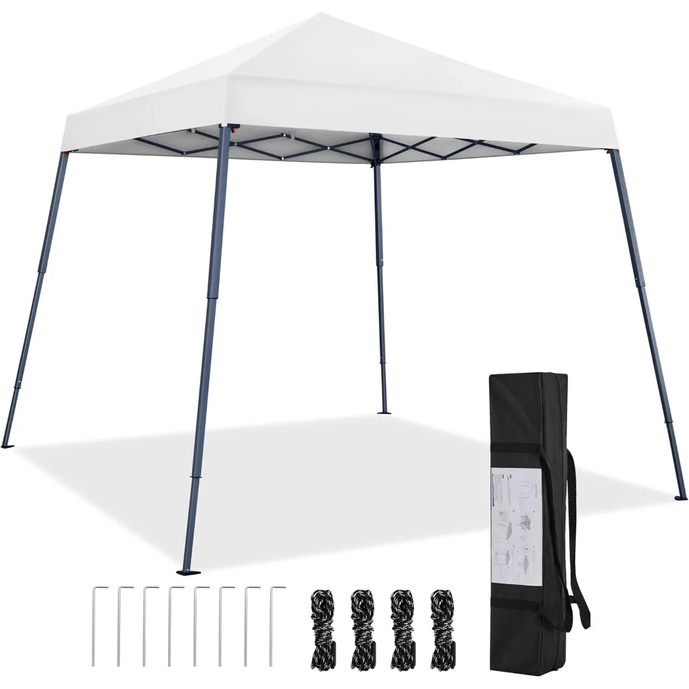 Instant Canopy Tent, 10x10 Slant Leg Easy Outdoor Pop up Canopy, Folding Portable Gazebo Instant Shelter Tent with Backpack
Instant Canopy Tent, 10x10 Slant Leg Easy Outdoor Pop up Canopy, Folding Portable Gazebo Instant Shelter Tent with Backpack