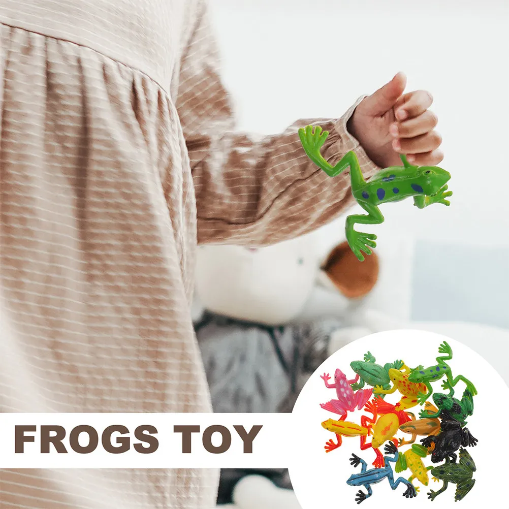 24Pcs Frogs Simulation Ornaments Small Cute Frogs Decorations for Kids Learning Play Home Decor Frog Figures Set
24Pcs Frogs Simulation Ornaments Small Cute Frogs Decorations for Kids Learning Play Home Decor Frog Figures Set