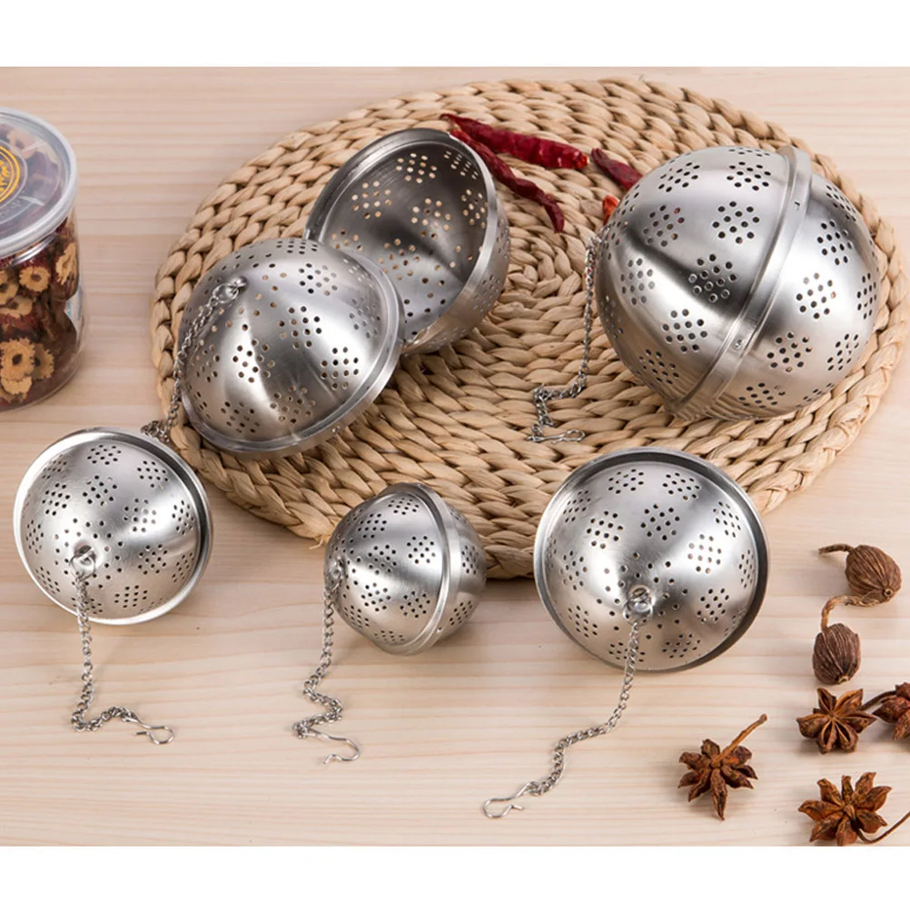 Stainless Steel Infuser 304 Grade Mesh Spice Ball Filter for Loose Leaf Tea Accessories Herb Strainer Medicinal Brewer Tea
Stainless Steel Infuser 304 Grade Mesh Spice Ball Filter for Loose Leaf Tea Accessories Herb Strainer Medicinal Brewer Tea