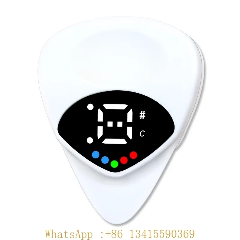 Hot Selling Electric Tuning and Picks(Two-in-one) Multi-Function New White Color Acoustic Guitar Pick Tuner
Hot Selling Electric Tuning and Picks(Two-in-one) Multi-Function New White Color Acoustic Guitar Pick Tuner