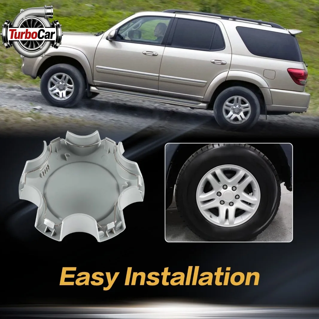 For 4x Silver Wheels Center Hub Caps for Sequoia 17" 10 Spoke Silver Wheels 03-07
For 4x Silver Wheels Center Hub Caps for Sequoia 17" 10 Spoke Silver Wheels 03-07