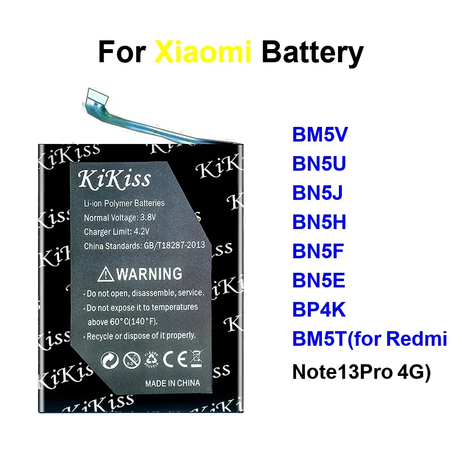 Аккумулятор BN5J BP4K BN5U для Xiaomi Redmi Note 11E 11EPOCO 12TPOCO 4GPOCO 5Gm5 A2poco 12 13 14 5GPOCO M7 X5 X6 5G Pro 4G
Аккумулятор BN5J BP4K BN5U для Xiaomi Redmi Note 11E 11EPOCO 12TPOCO 4GPOCO 5Gm5 A2poco 12 13 14 5GPOCO M7 X5 X6 5G Pro 4G