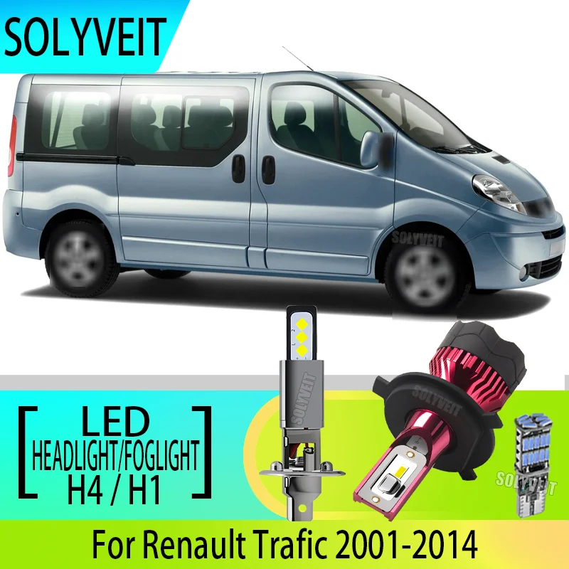 Easy Installation H4 H1 LED Headlight Foglamp 12v 6000k FOR Renault Trafic 2001-2006 2007 2008 2009 2010 2011 2012 2013 2014
Easy Installation H4 H1 LED Headlight Foglamp 12v 6000k FOR Renault Trafic 2001-2006 2007 2008 2009 2010 2011 2012 2013 2014