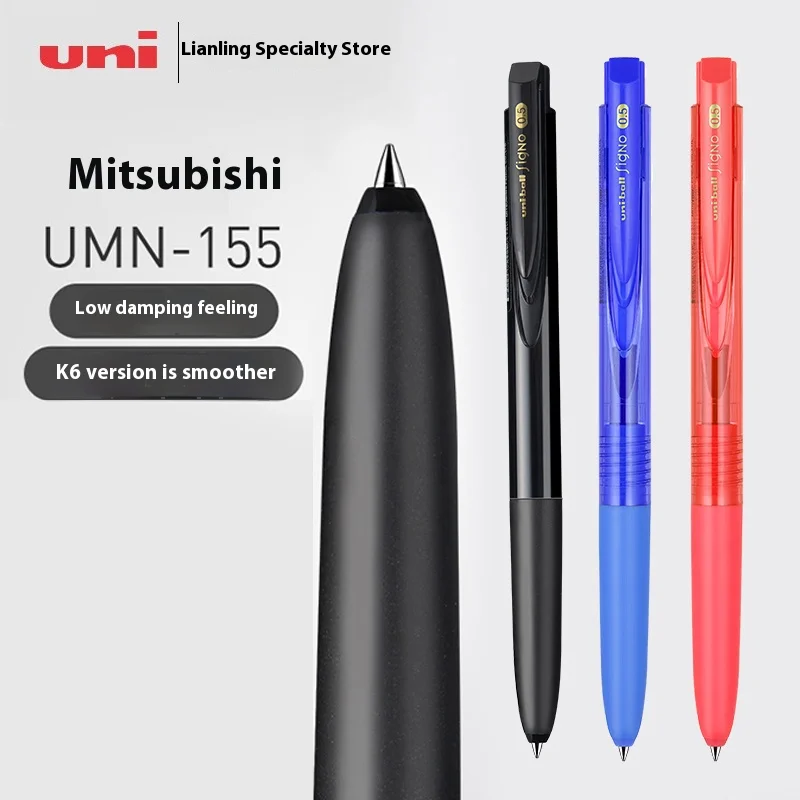 Японские канцелярские принадлежности Uni Uni-ball Signo RT1, гелевая ручка Umn-155, многоразовая 0,38/0,5 мм, офисные канцелярские принадлежности для школы
Японские канцелярские принадлежности Uni Uni-ball Signo RT1, гелевая ручка Umn-155, многоразовая 0,38/0,5 мм, офисные канцелярские принадлежности для школы
