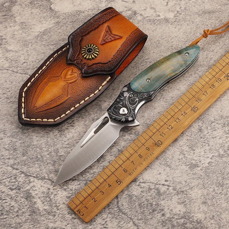 High Quality Powder Steel Folding Knife With High Hardness For Outdoor Camping And Fishing, Easy To Carry EDC Tool Knife
High Quality Powder Steel Folding Knife With High Hardness For Outdoor Camping And Fishing, Easy To Carry EDC Tool Knife