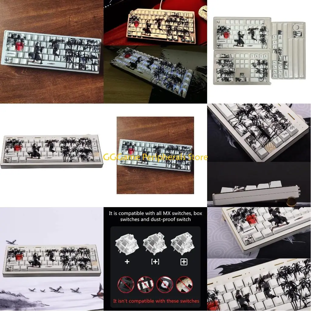 U55B Original Height Keycaps with Side Engraved Translucent Designing Featuring Forest Duel Theme for Mechanical Keyboards
U55B Original Height Keycaps with Side Engraved Translucent Designing Featuring Forest Duel Theme for Mechanical Keyboards