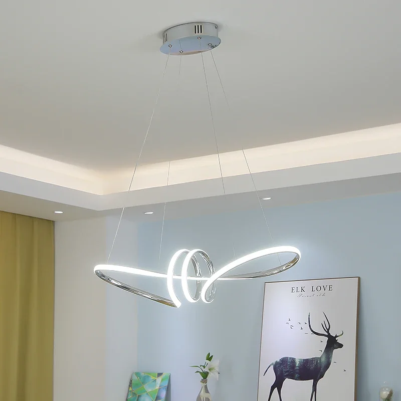 Chrome Finished Minimalism DIY Hanging Modern Led Pendant Lights For Dining Room Bar suspension luminaire suspendu Pendant Lamp
Chrome Finished Minimalism DIY Hanging Modern Led Pendant Lights For Dining Room Bar suspension luminaire suspendu Pendant Lamp
