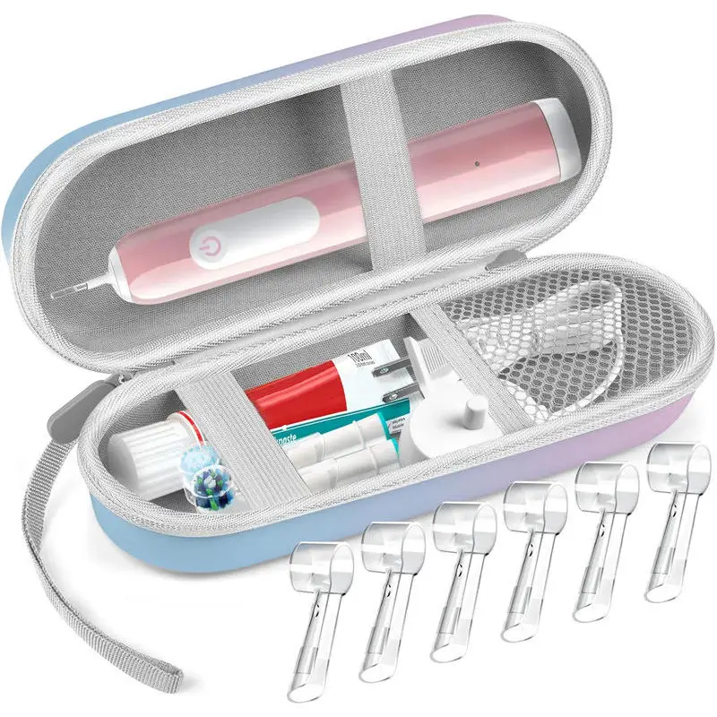 Ящик для хранения электрических зубных щеток, дорожный универсальный защитный чехол, дорожный чехол, инструмент, легко чистящийся защитный органайзер, коробка-держатель
Ящик для хранения электрических зубных щеток, дорожный универсальный защитный чехол, дорожный чехол, инструмент, легко чистящийся защитный органайзер, коробка-держатель