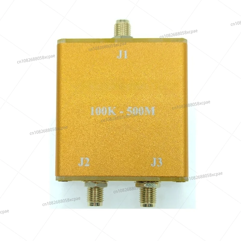 Пассивный делитель мощности, одна точка, два объединителя/разветвителя
Пассивный делитель мощности, одна точка, два объединителя/разветвителя