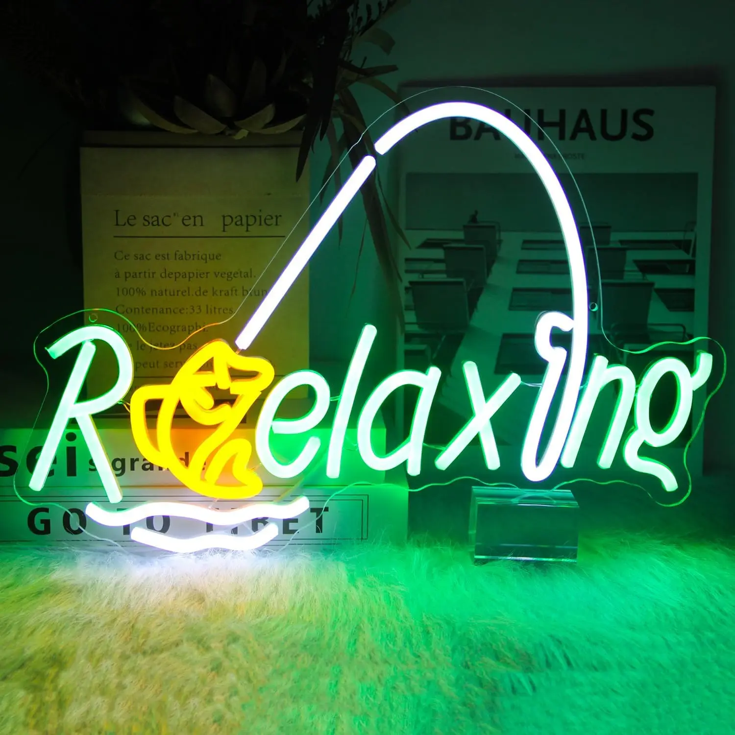Relaxing Neon Sign Party Festival Decor Modern premium colorful light, cool-toned minimalist, high-end and versatile
Relaxing Neon Sign Party Festival Decor Modern premium colorful light, cool-toned minimalist, high-end and versatile