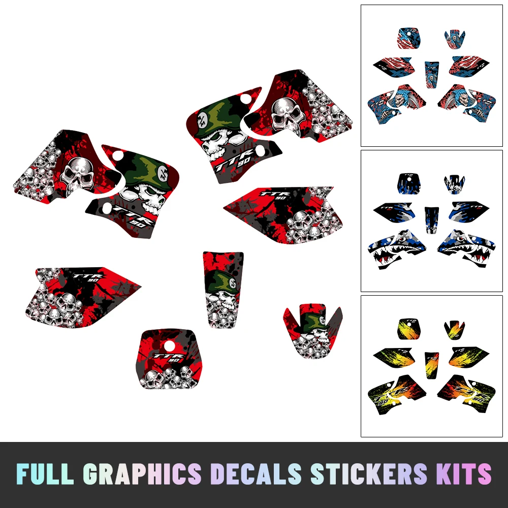 Деко наклейки для мотокросса, пригодные для Yamaha TTR 90 TTR90 2000-2007, фоновые гоночные графические наклейки
Деко наклейки для мотокросса, пригодные для Yamaha TTR 90 TTR90 2000-2007, фоновые гоночные графические наклейки