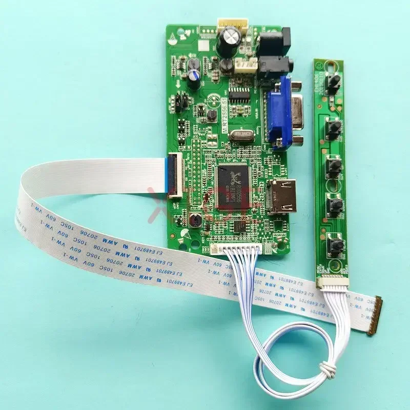 Плата контроллера драйвера ЖК-дисплея для N173FGA-E34 N173FGA-E44, комплект DIY, панель для ноутбука, VGA 1600x900, EDP, 30-контактный, HDMI-совместимый, 17,3 дюйма
Плата контроллера драйвера ЖК-дисплея для N173FGA-E34 N173FGA-E44, комплект DIY, панель для ноутбука, VGA 1600x900, EDP, 30-контактный, HDMI-совместимый, 17,3 дюйма