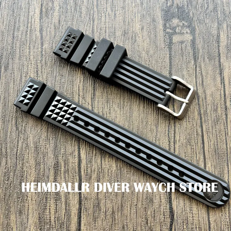 Watch Parts 20MM Black Waffle Rubber Strap Suitable For SBDX001 SBDX003 MM300 Diver Watch
Watch Parts 20MM Black Waffle Rubber Strap Suitable For SBDX001 SBDX003 MM300 Diver Watch