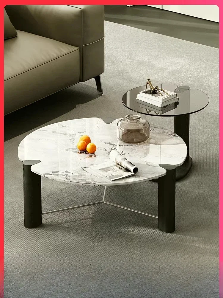 Large and Small round Luxury Stone Endtable Pure Natural Marble Solid Wood Glass Modern Minimalist Small Coffee Table 
Large and Small round Luxury Stone Endtable Pure Natural Marble Solid Wood Glass Modern Minimalist Small Coffee Table