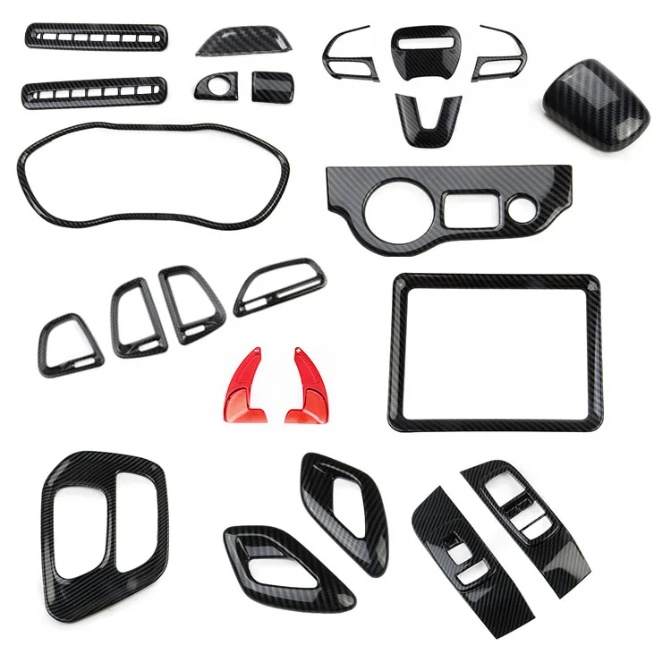 Non-destructive Installation Car Central Control Carbon Fiber Interior Cover Kit for Dodge Challenger 2015-2020 Accessories
Non-destructive Installation Car Central Control Carbon Fiber Interior Cover Kit for Dodge Challenger 2015-2020 Accessories