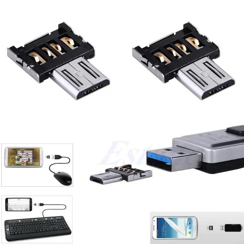 M2EC Micro USB -мужчина до USB Женский адаптер OTG для портативного конвертера Android планшет
M2EC Micro USB -мужчина до USB Женский адаптер OTG для портативного конвертера Android планшет