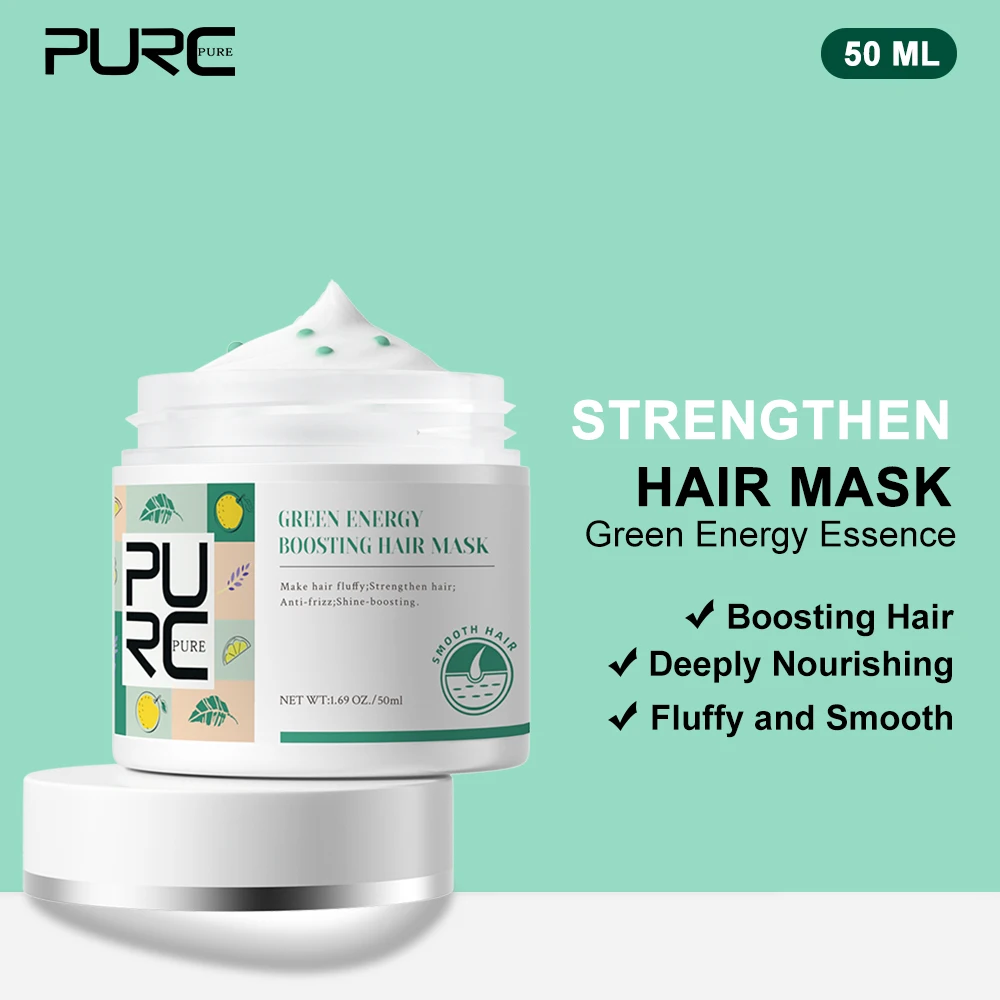PURC Ginseng Hair Mask Strengthen Hair Root Keratin Repair Damage Moisturizing Cream Dry Frizzy Shiny Mask Women Hair Care
PURC Ginseng Hair Mask Strengthen Hair Root Keratin Repair Damage Moisturizing Cream Dry Frizzy Shiny Mask Women Hair Care