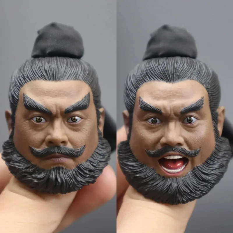 1/6 Scale Ancient Chinese Male Soldier ZhangFei Head Played Three Kingdoms Man Head Sculpt Model for 12in Action Figure Toy 
1/6 Scale Ancient Chinese Male Soldier ZhangFei Head Played Three Kingdoms Man Head Sculpt Model for 12in Action Figure Toy