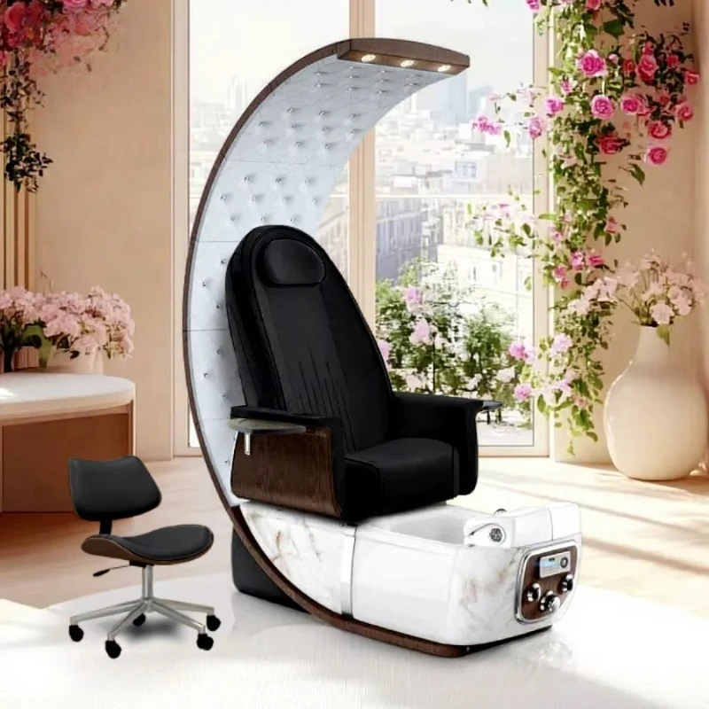 Luxury Modern Throne Manicure Foot Spa Pedicure Chairs for Professional Salon Furniture Nail Pedicure Chair
Luxury Modern Throne Manicure Foot Spa Pedicure Chairs for Professional Salon Furniture Nail Pedicure Chair