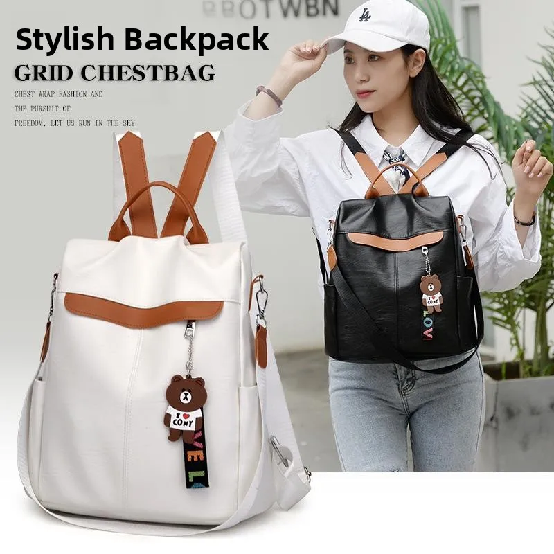 Korean Style Versatile Outdoor Small Canvas Backpack Casual Women's Backpack College Students Fashionable Mom's Bag
Korean Style Versatile Outdoor Small Canvas Backpack Casual Women's Backpack College Students Fashionable Mom's Bag