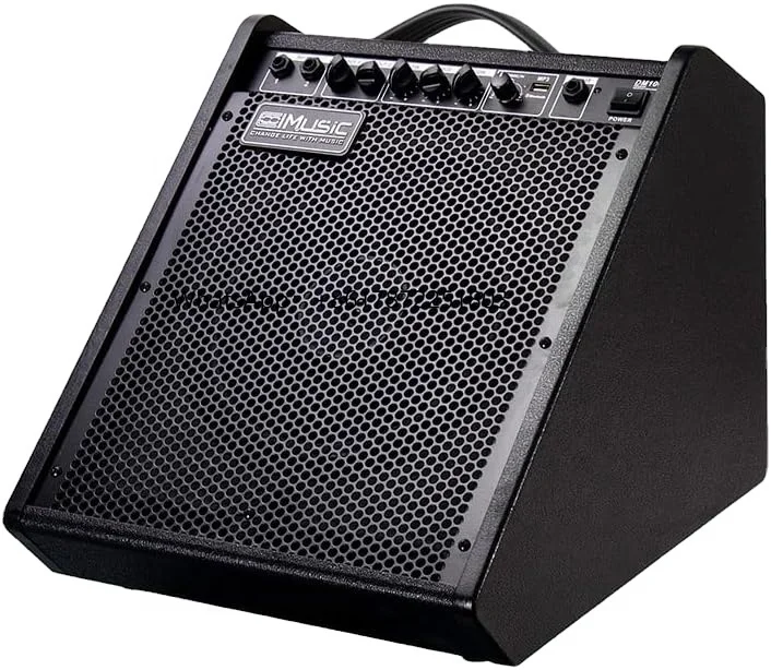 Portable Amplifier Speaker 100W Electronic Percussion Amplifier Combo, 3-Band EQ ,Bluetooth, 10-inch Speaker
Portable Amplifier Speaker 100W Electronic Percussion Amplifier Combo, 3-Band EQ ,Bluetooth, 10-inch Speaker