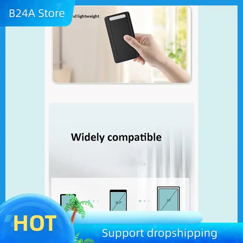 B24A Universal Tablet Stand Foldable Storage Sticky Tablet Bracket For Desktop E-Reader Bracket Tablet Holder Dark
B24A Universal Tablet Stand Foldable Storage Sticky Tablet Bracket For Desktop E-Reader Bracket Tablet Holder Dark