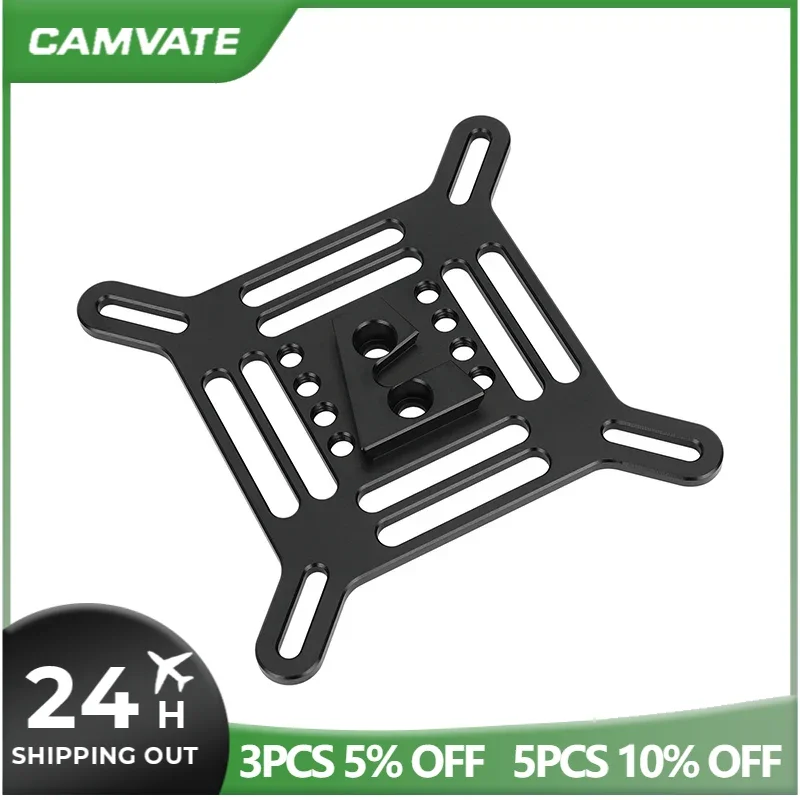 CAMVATE V Mount Vesa Plate Adapter 75x75 мм 100x100 мм с клиновидным V-образным замком для ЖК-монитора штатива камеры клетки V Mount батарея
CAMVATE V Mount Vesa Plate Adapter 75x75 мм 100x100 мм с клиновидным V-образным замком для ЖК-монитора штатива камеры клетки V Mount батарея