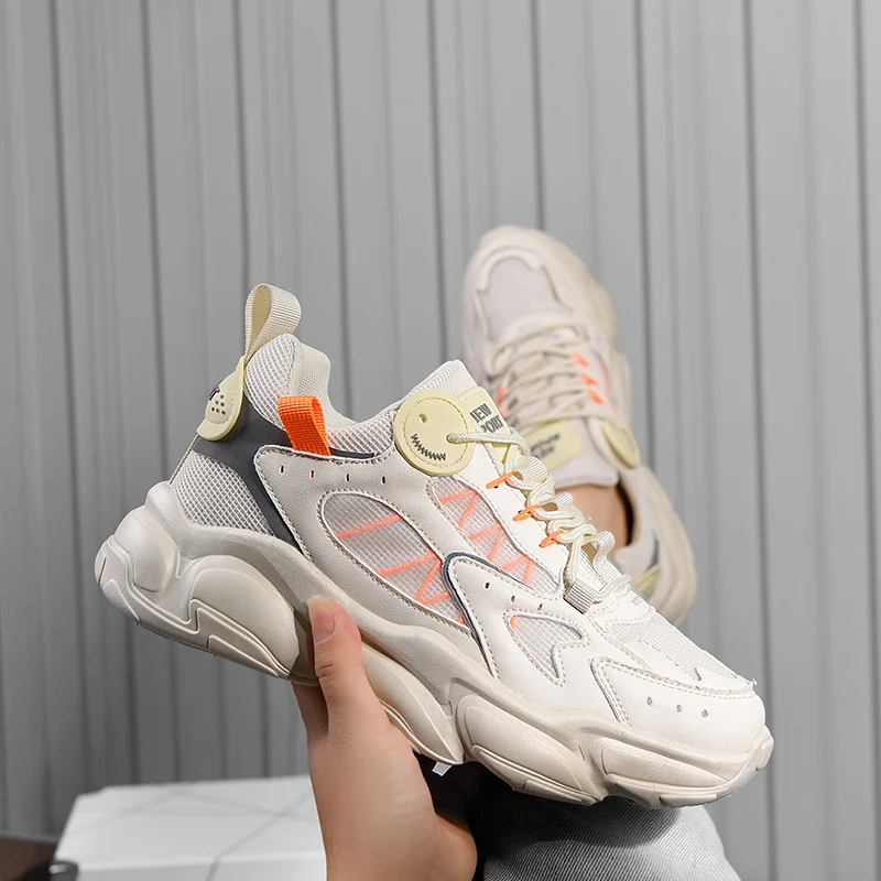 Mesh Outdoor Outsole Sports Running Shoes Hot Spring 2023 Men's Casual Shoes Fashion Thick Bottom Breathable Non-slip Mans Shoes
Mesh Outdoor Outsole Sports Running Shoes Hot Spring 2023 Men's Casual Shoes Fashion Thick Bottom Breathable Non-slip Mans Shoes