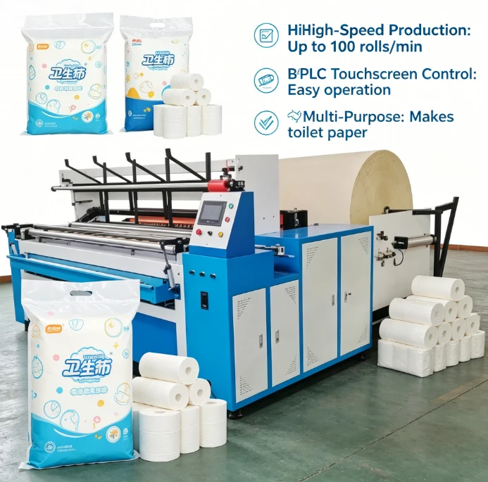 Customized Toilet Paper Making Machine Toilet Tissue Making Machine
Customized Toilet Paper Making Machine Toilet Tissue Making Machine