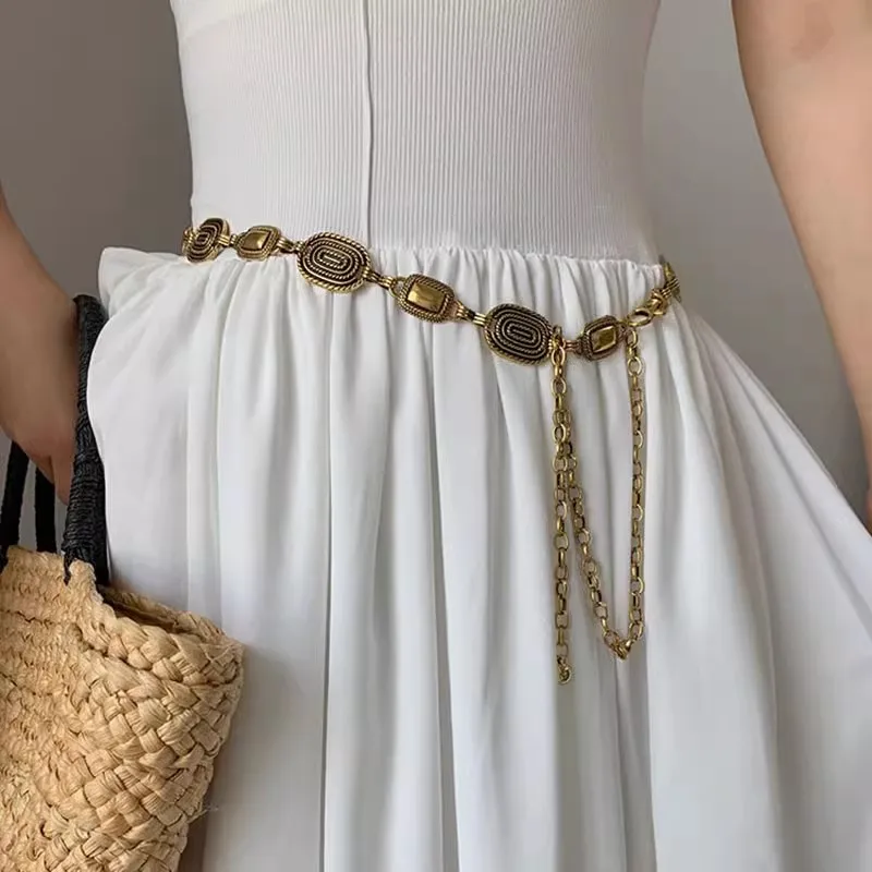 1pcs metal belt for women, summer new retro high-end sense decoration belt with dress, waist-cinching fashion belt suitable for
1pcs metal belt for women, summer new retro high-end sense decoration belt with dress, waist-cinching fashion belt suitable for