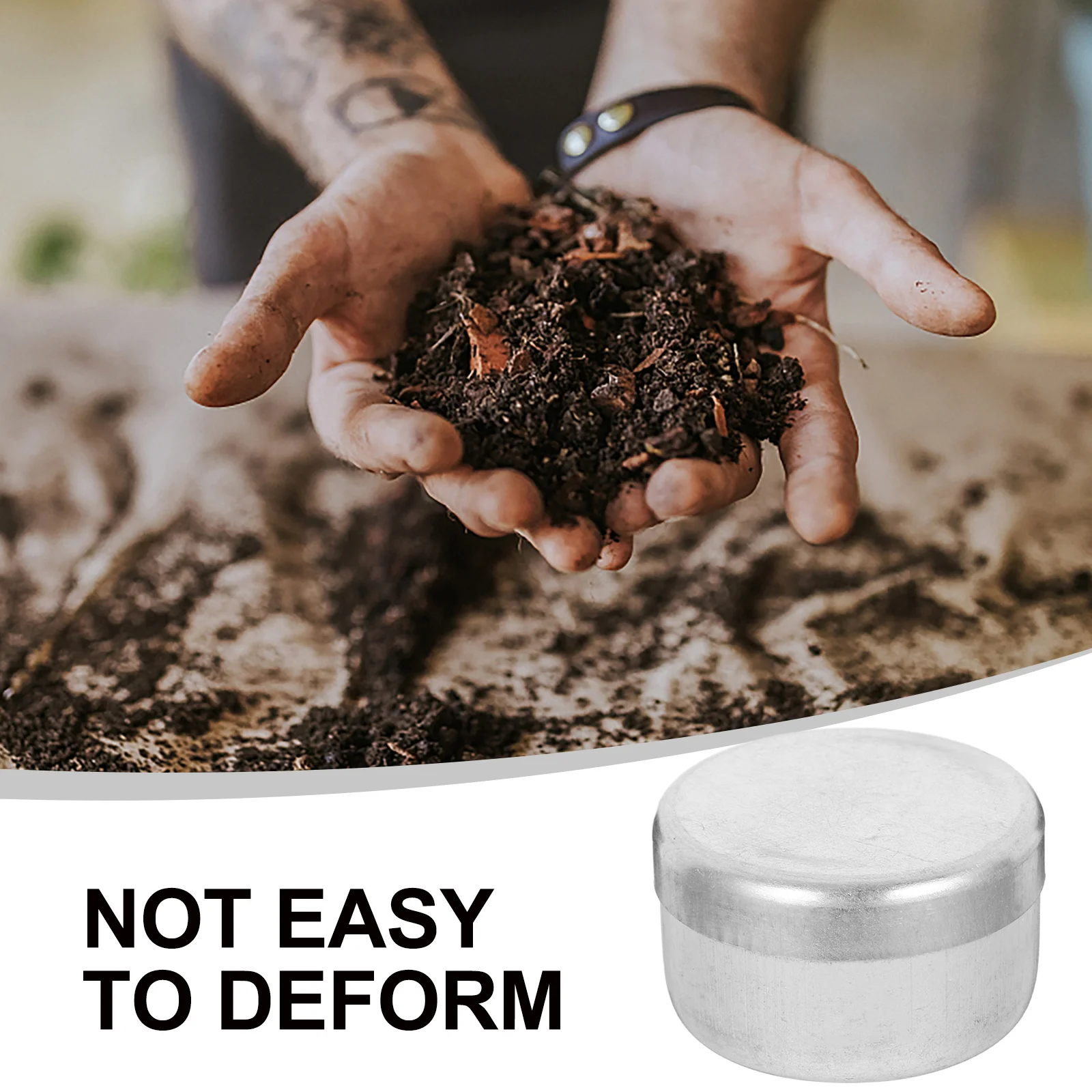 4Pcs Soil Sampling Boxes Aluminum Round Storage Jars Laboratory Weighing Containers for Accurate Soil Sample Collection
4Pcs Soil Sampling Boxes Aluminum Round Storage Jars Laboratory Weighing Containers for Accurate Soil Sample Collection