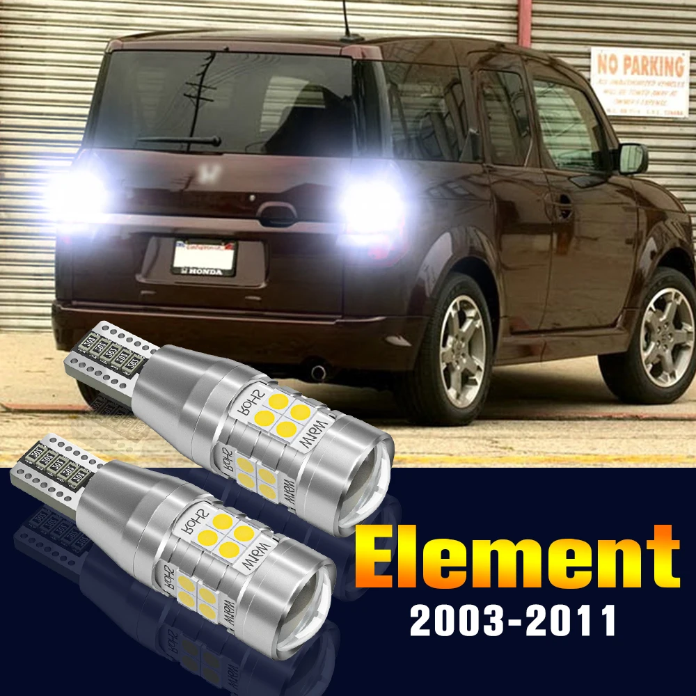 2pcs LED Reverse Light Bulb Backup Lamp For Honda Element 2003-2011 2004 2005 2006 2007 2008 2009 2010 Accessories
2pcs LED Reverse Light Bulb Backup Lamp For Honda Element 2003-2011 2004 2005 2006 2007 2008 2009 2010 Accessories