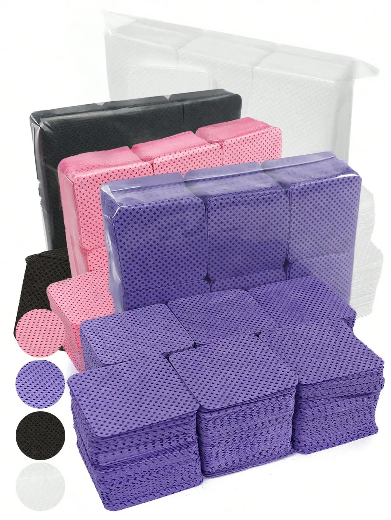 1000pcs Lint-Free Nail Polish Remover Wipes, Acetone Resistant. For Nail Prep, Gel Polish Removal & Eyelash Extensions. Waterless Cleaning for Salon & Home.
1000pcs Lint-Free Nail Polish Remover Wipes, Acetone Resistant. For Nail Prep, Gel Polish Removal & Eyelash Extensions. Waterless Cleaning for Salon & Home.