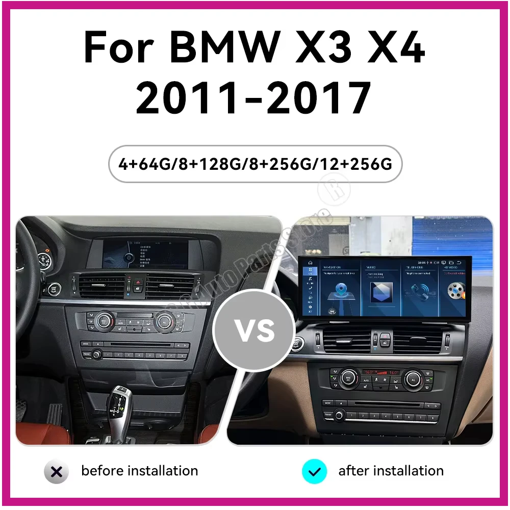 Android 14 Carplay Stereo For BMW X3 X4 2011-2017 F30 F31 F34 F35 F32 F33 F36 CIC EVO Car Radio GPS Navi Multimedia Head Unit
Android 14 Carplay Stereo For BMW X3 X4 2011-2017 F30 F31 F34 F35 F32 F33 F36 CIC EVO Car Radio GPS Navi Multimedia Head Unit