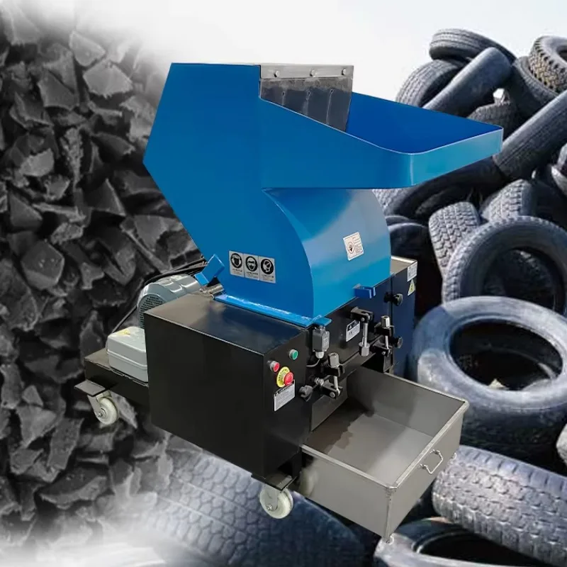 Chinese Mini Pet Crusher Machine Waste Plastic Tire Crusher Crushing Grinder Machine Bottle Plastic Crusher 
Chinese Mini Pet Crusher Machine Waste Plastic Tire Crusher Crushing Grinder Machine Bottle Plastic Crusher
