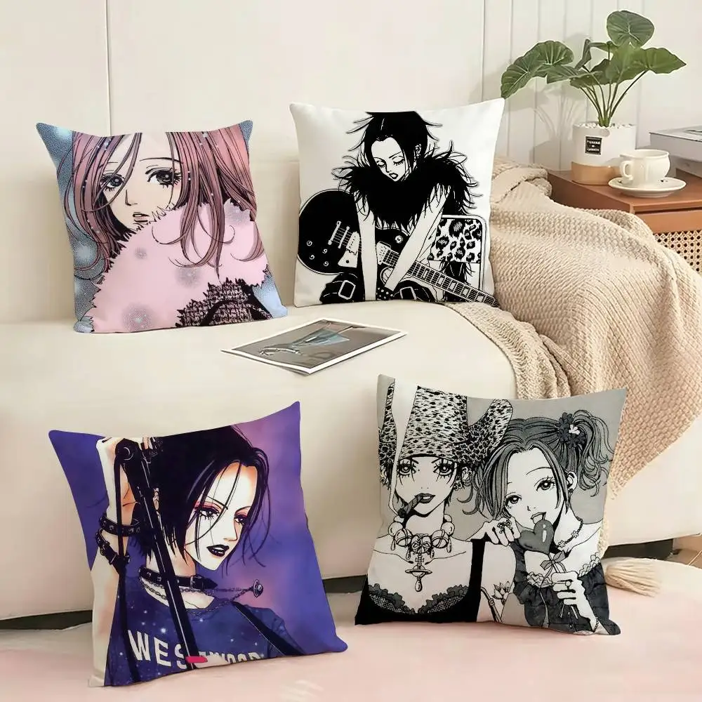 Cartoon N-NANA Anime Square Double-Sided printed Pillow Case Bedroom Bedside Pillow Sofa Cushion Cover Gift
Cartoon N-NANA Anime Square Double-Sided printed Pillow Case Bedroom Bedside Pillow Sofa Cushion Cover Gift
