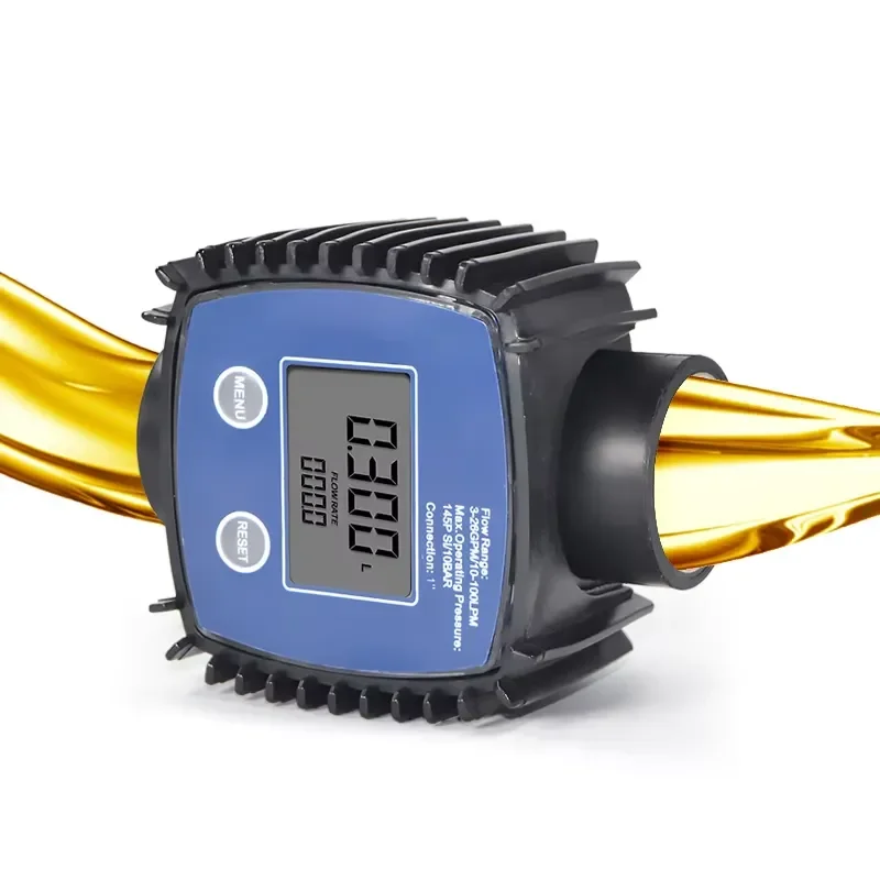 High Precision Digital Fuel Electronic Flow Meter Liquid Oil Water K24 Turbine Flow Meter
High Precision Digital Fuel Electronic Flow Meter Liquid Oil Water K24 Turbine Flow Meter