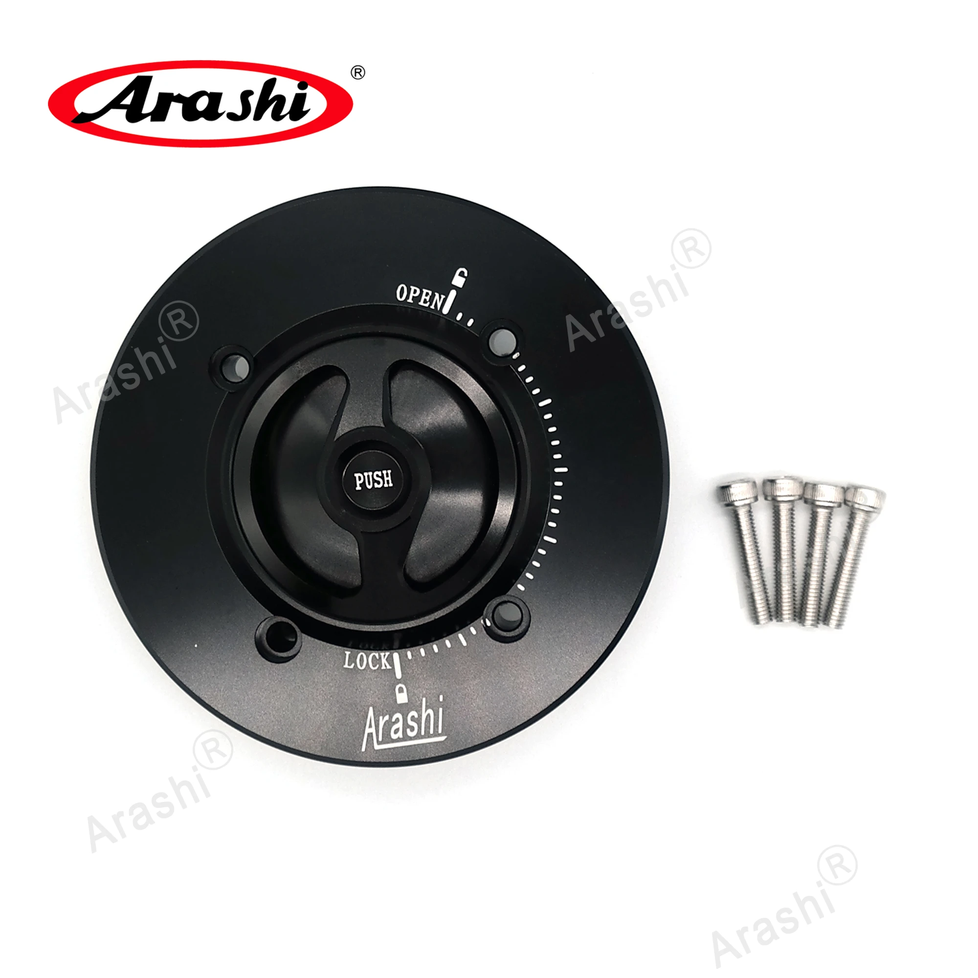 Arashi For KAWASAKI Ninja Z900 Z650 Z400 2019-2022 112mm Gas Fuel Tank Cap Cover Accessories CNC Aluminium 4 Mounting Spots
Arashi For KAWASAKI Ninja Z900 Z650 Z400 2019-2022 112mm Gas Fuel Tank Cap Cover Accessories CNC Aluminium 4 Mounting Spots