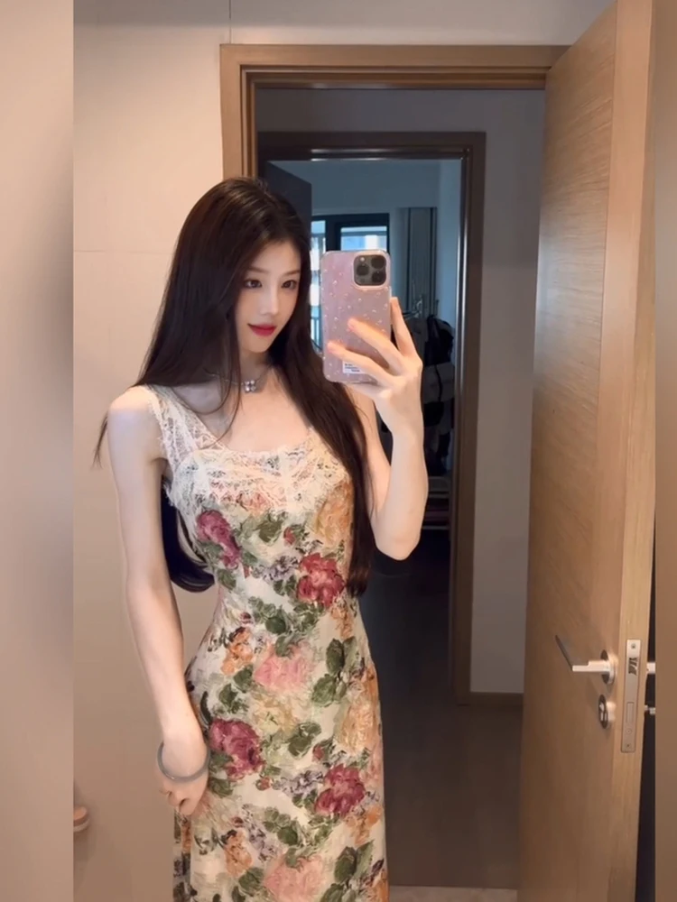 SYJ Comfortable Retro Spicy Girl Print Dress Pure Desire Waist-Cinching Slimming Holiday Long Dress Women's plus Size Dress
SYJ Comfortable Retro Spicy Girl Print Dress Pure Desire Waist-Cinching Slimming Holiday Long Dress Women's plus Size Dress