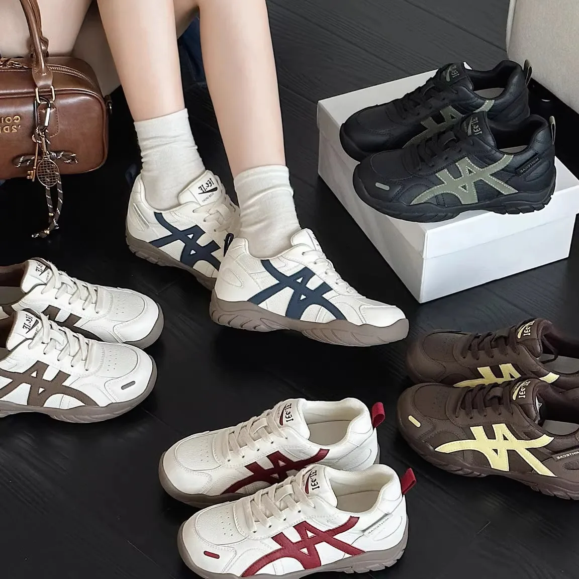 65cm Genuine Leather Ballet Casual Comfortable Women's Shoes Fashionable Low Cut Running Sports Sneakers Breathable Lightweight
65cm Genuine Leather Ballet Casual Comfortable Women's Shoes Fashionable Low Cut Running Sports Sneakers Breathable Lightweight