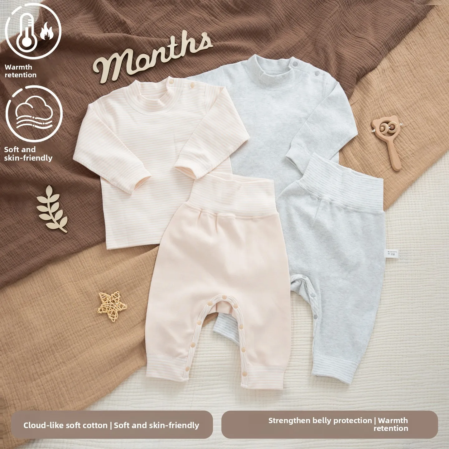 Детский осенне-зимний удобный флисовый комплект с разрезом, плотная теплая осенняя одежда для малышей, осенние штаны, одежда для сна с длинными рукавами
Детский осенне-зимний удобный флисовый комплект с разрезом, плотная теплая осенняя одежда для малышей, осенние штаны, одежда для сна с длинными рукавами